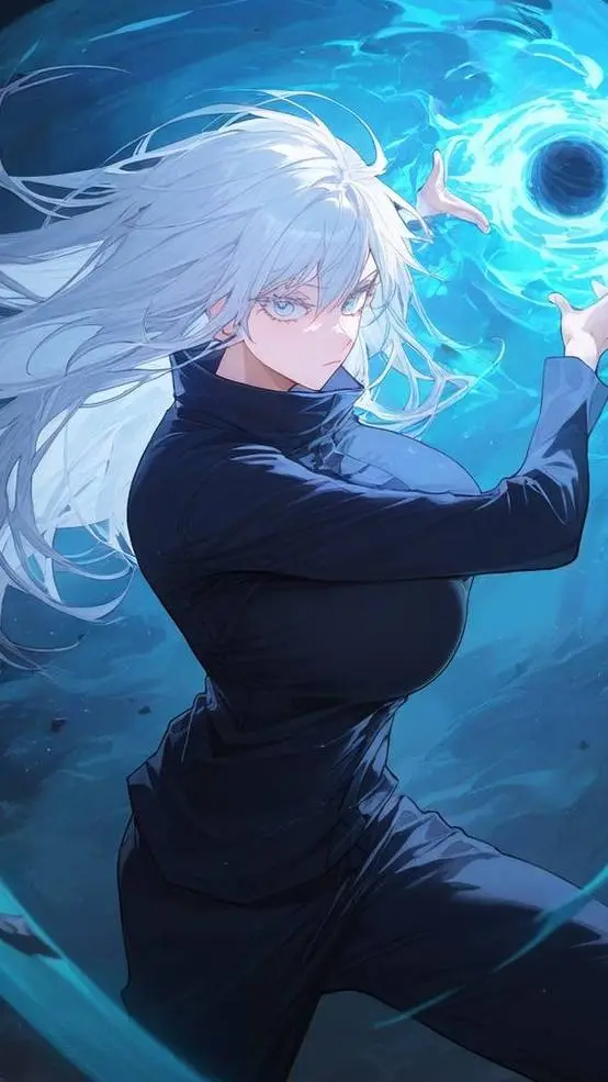 ai character: gojo( female) background