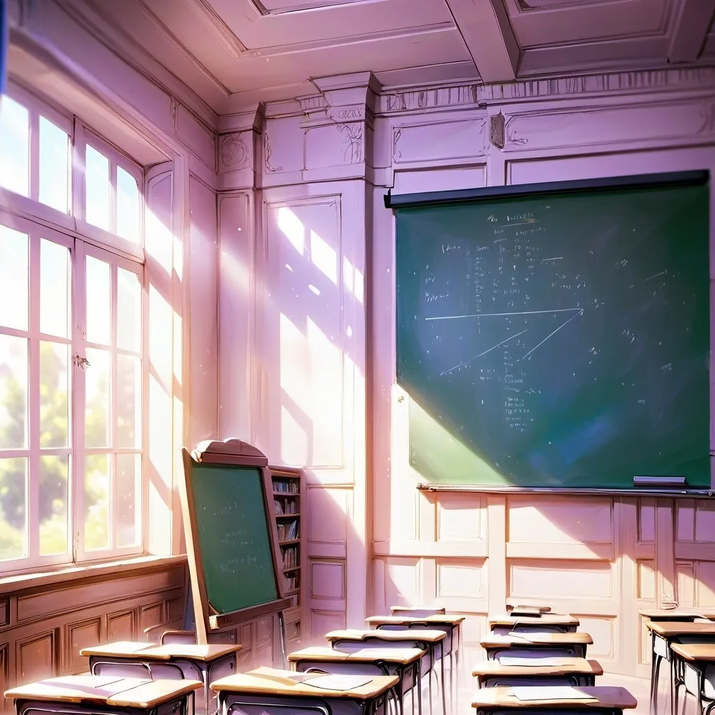 chat with ai character: classroom