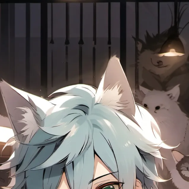 chat with ai character: Wolfy