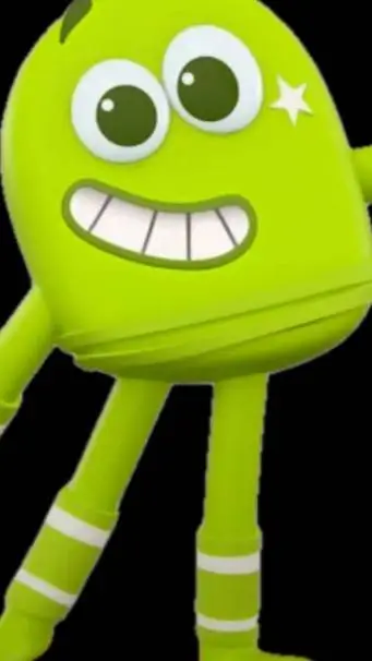 ai character: lime  background