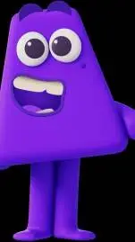 ai character: purple  background