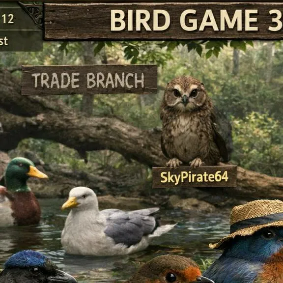 chat with ai character: Bird game 3 Game. 