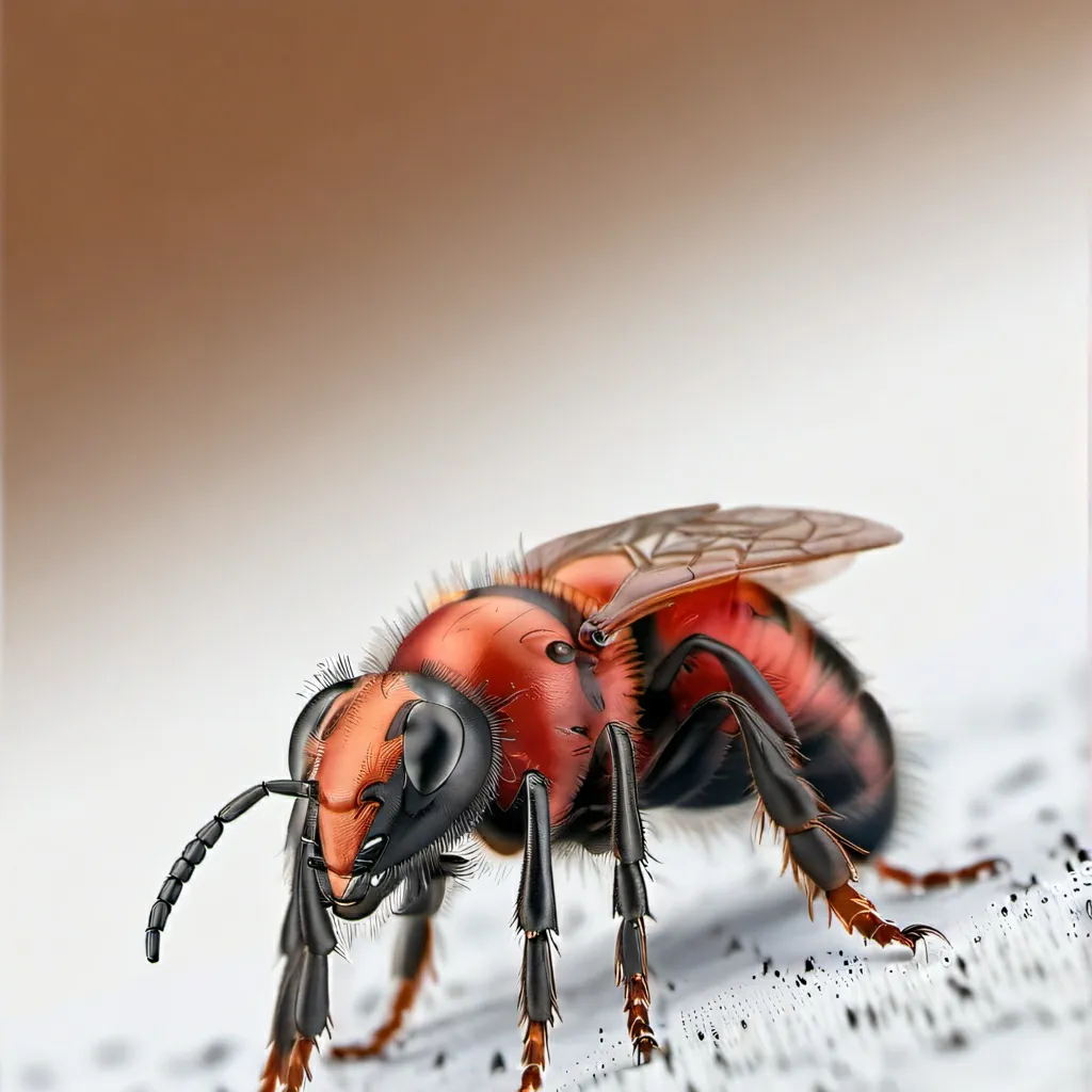 chat with ai character: Red velvet ant