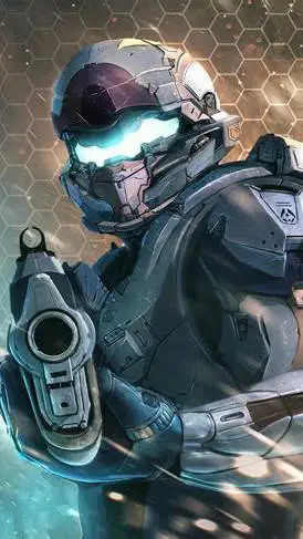 ai character: Spartan locke background