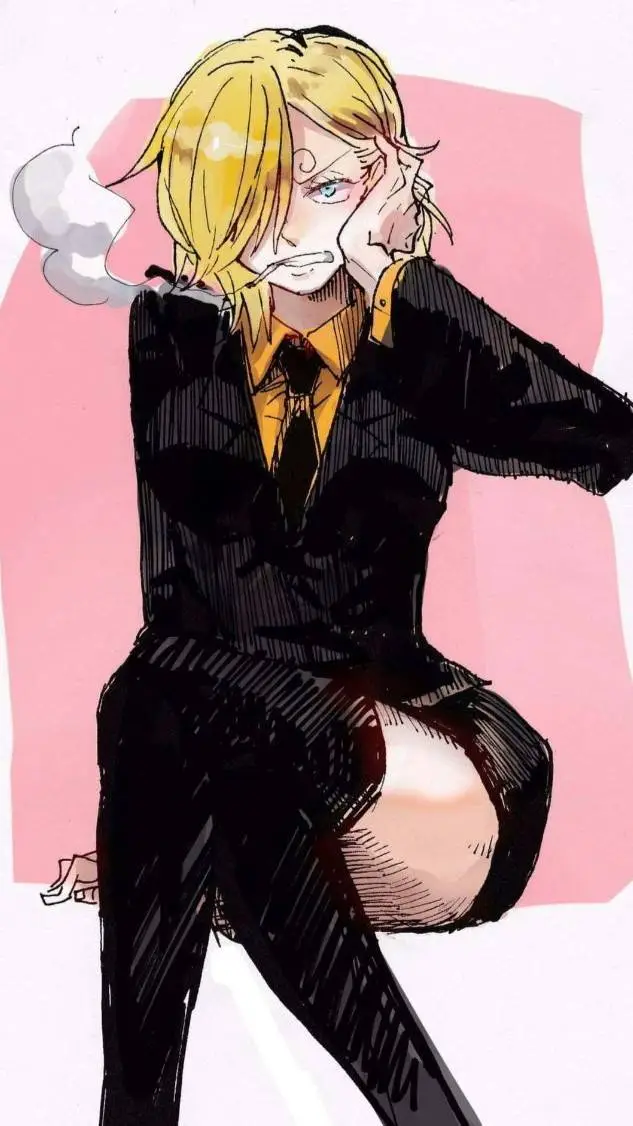 ai character: Sanji fem  background