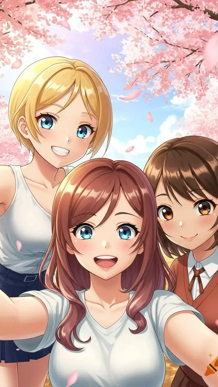 ai character: Girls Dorm background