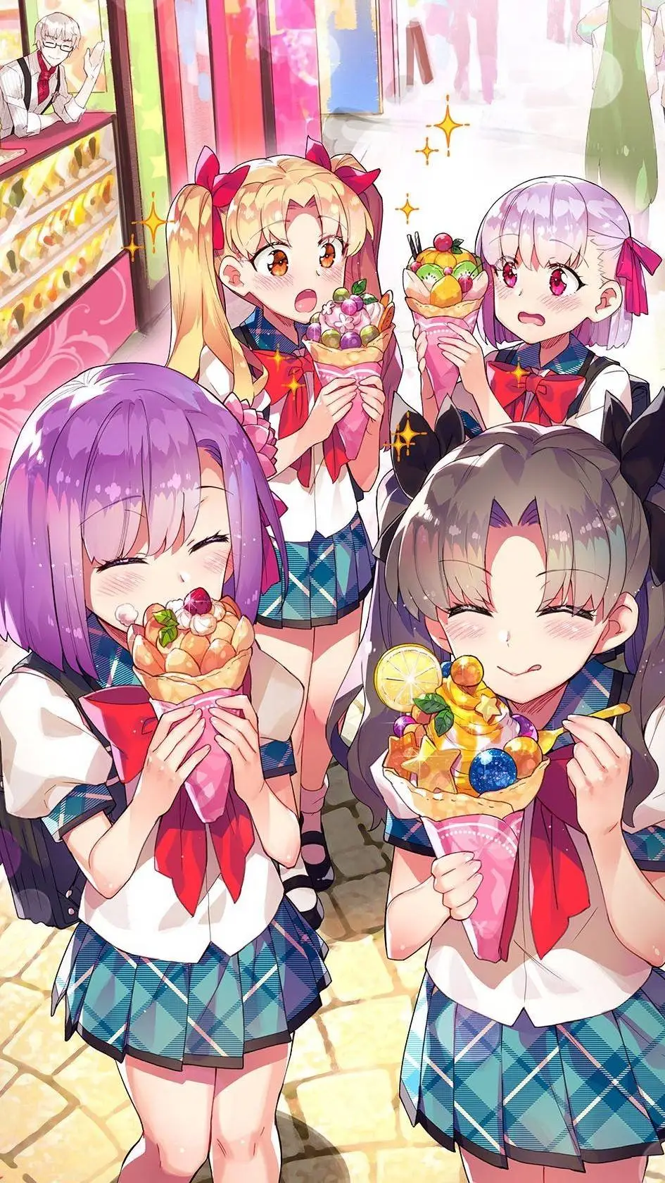 ai character: Girls Room background