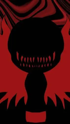ai character: ANTI GOD  background