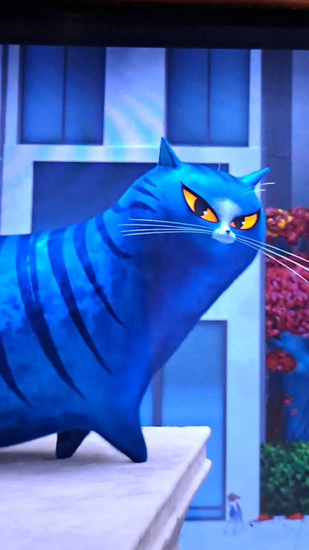 ai character: Cat background