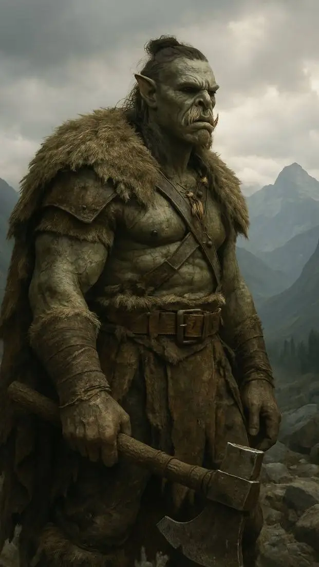 ai character: Drom background