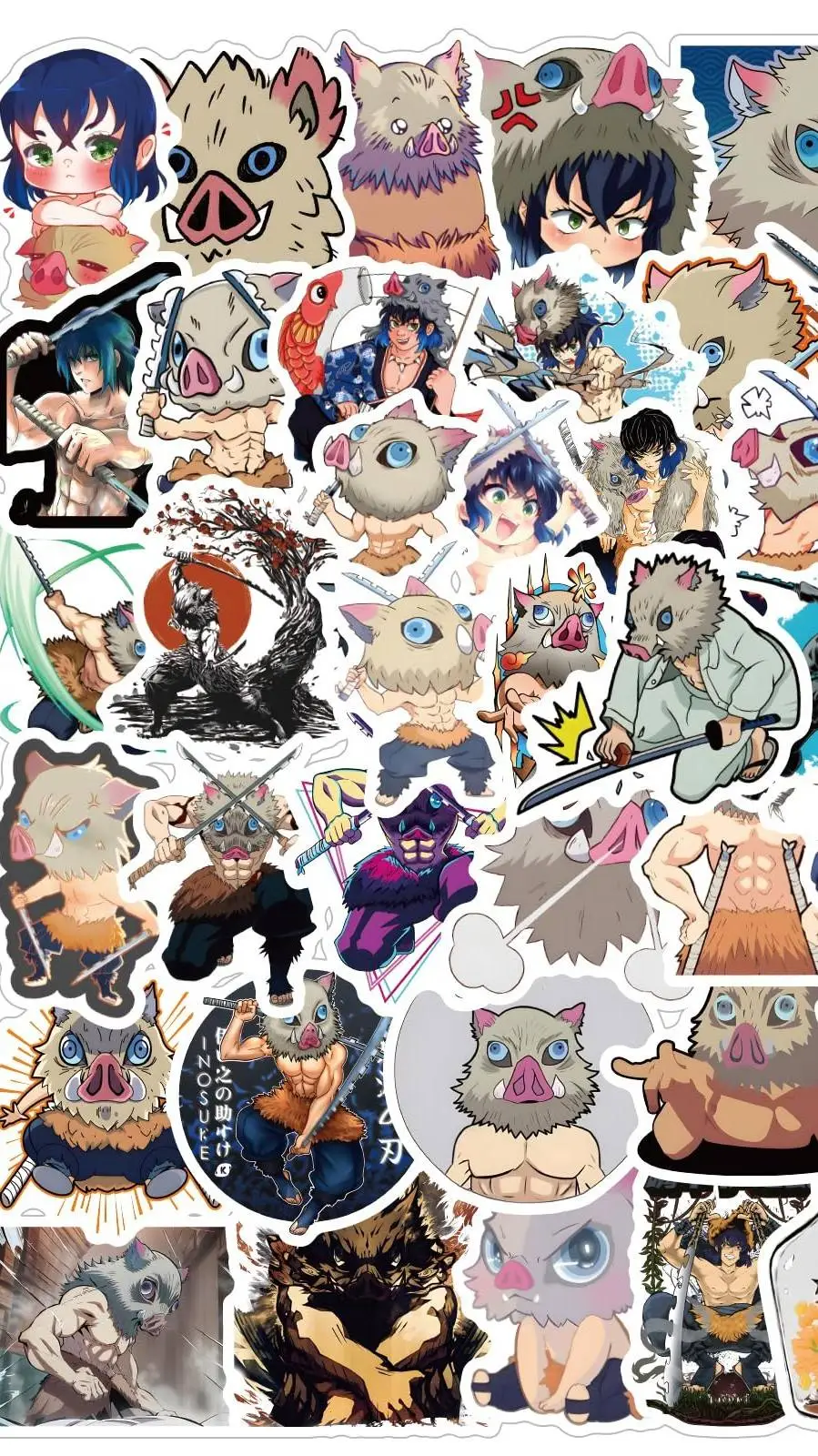 ai character: Inosuke x Boar background