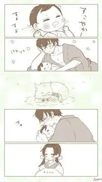 ai character: Inosuke x Aoi background