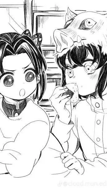 ai character: Inosuke x Aoi background