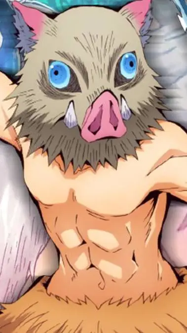 ai character: Inosuke  background
