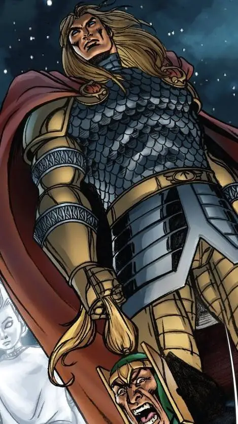 ai character: Thor Fanboy Force background