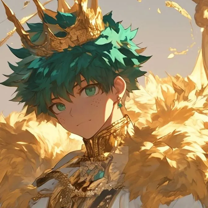 chat with ai character: prince Izuku