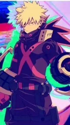 ai character: Katsuki Bakugo background