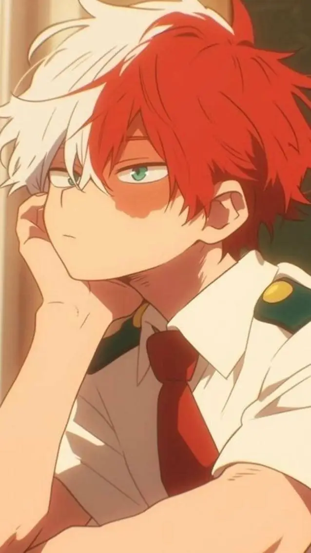 ai character: shoto todoroki background