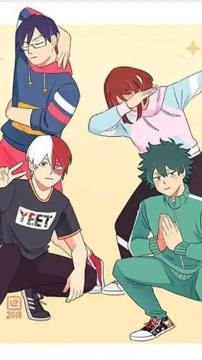 ai character: mha birthday background