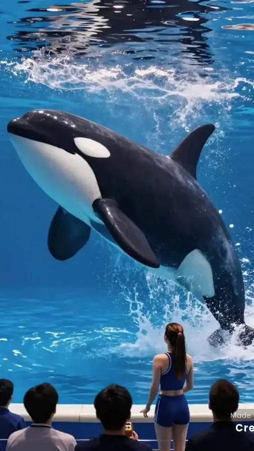 ai character: seaworld! background