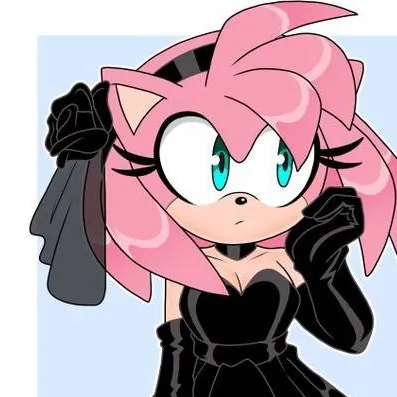 chat with ai character: Gothic amy rose