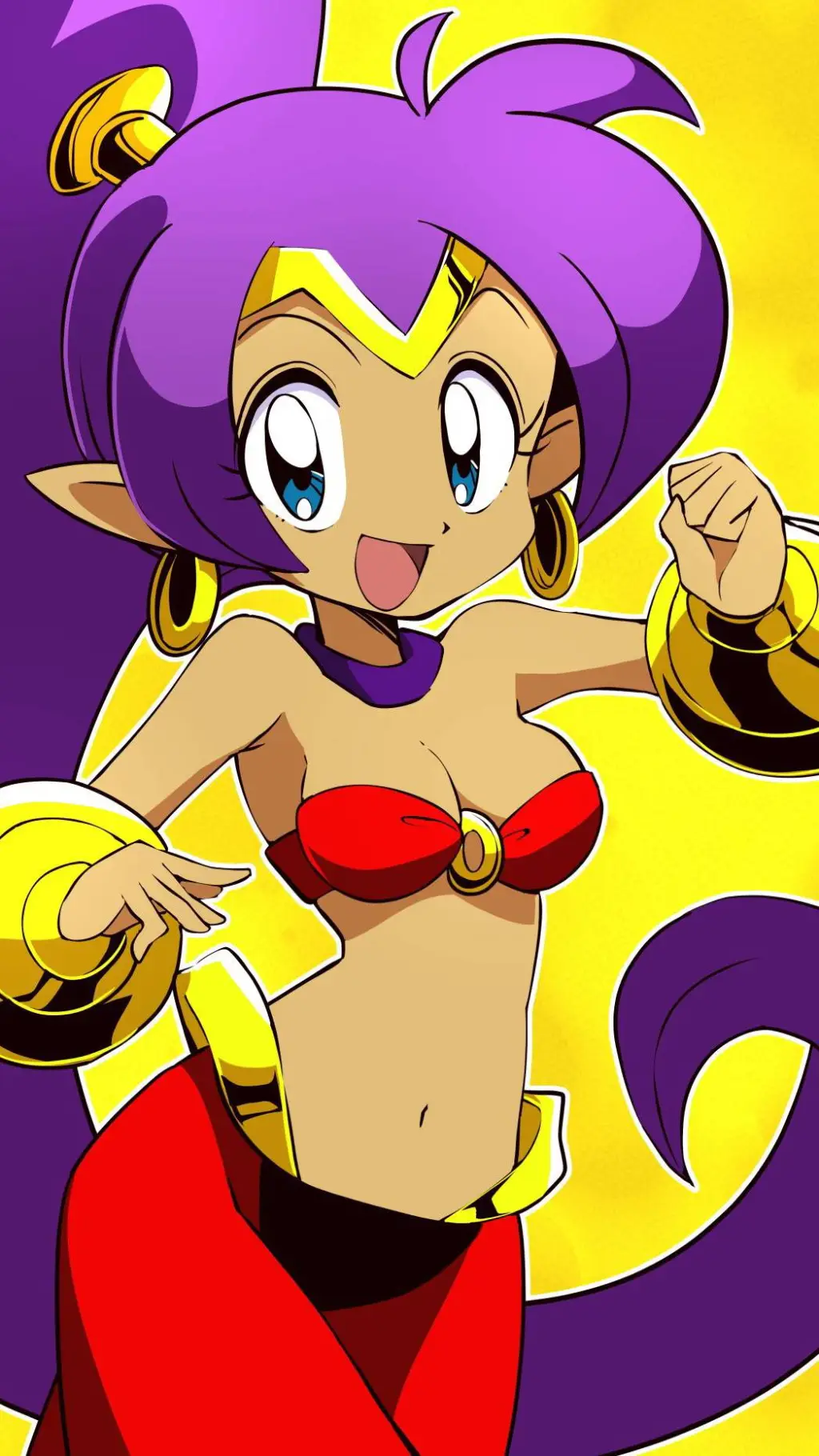 ai character: Shantae background