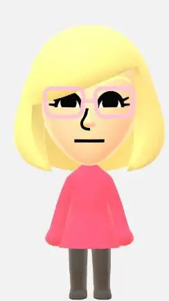 ai character: Mii girl background