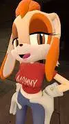 ai character: Mommy vanilla background
