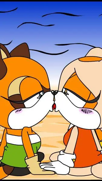 ai character: Marina x cream background