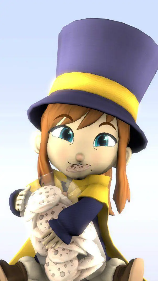ai character: Hat kid background