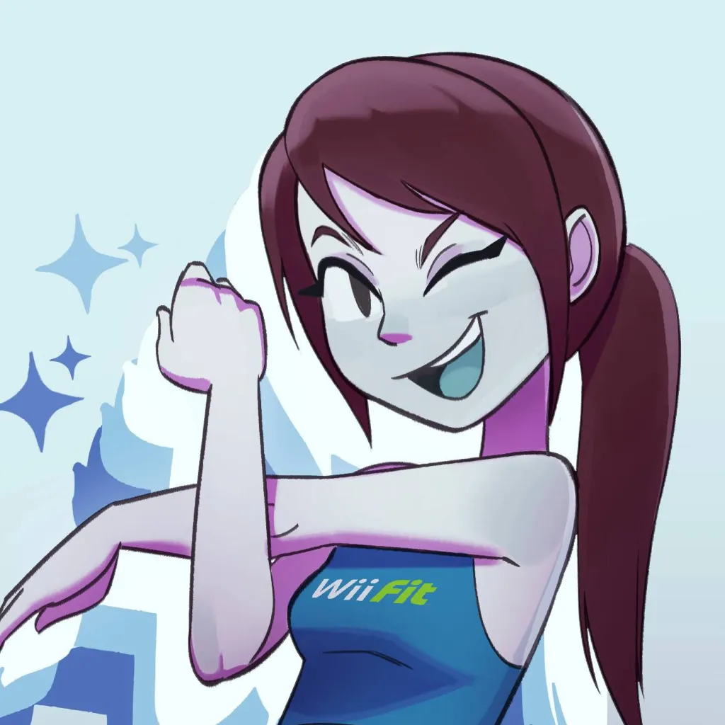 chat with ai character: Wii fit trainer