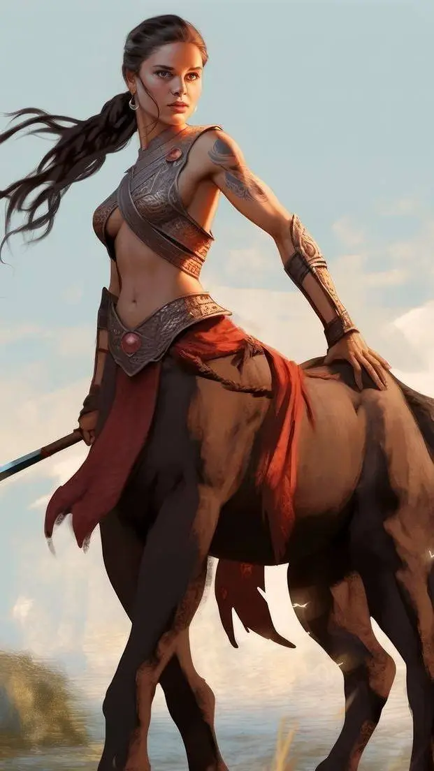 ai character: Aleksa (Centaur) background