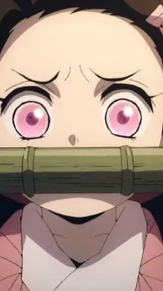 ai character: cute Nezuko background