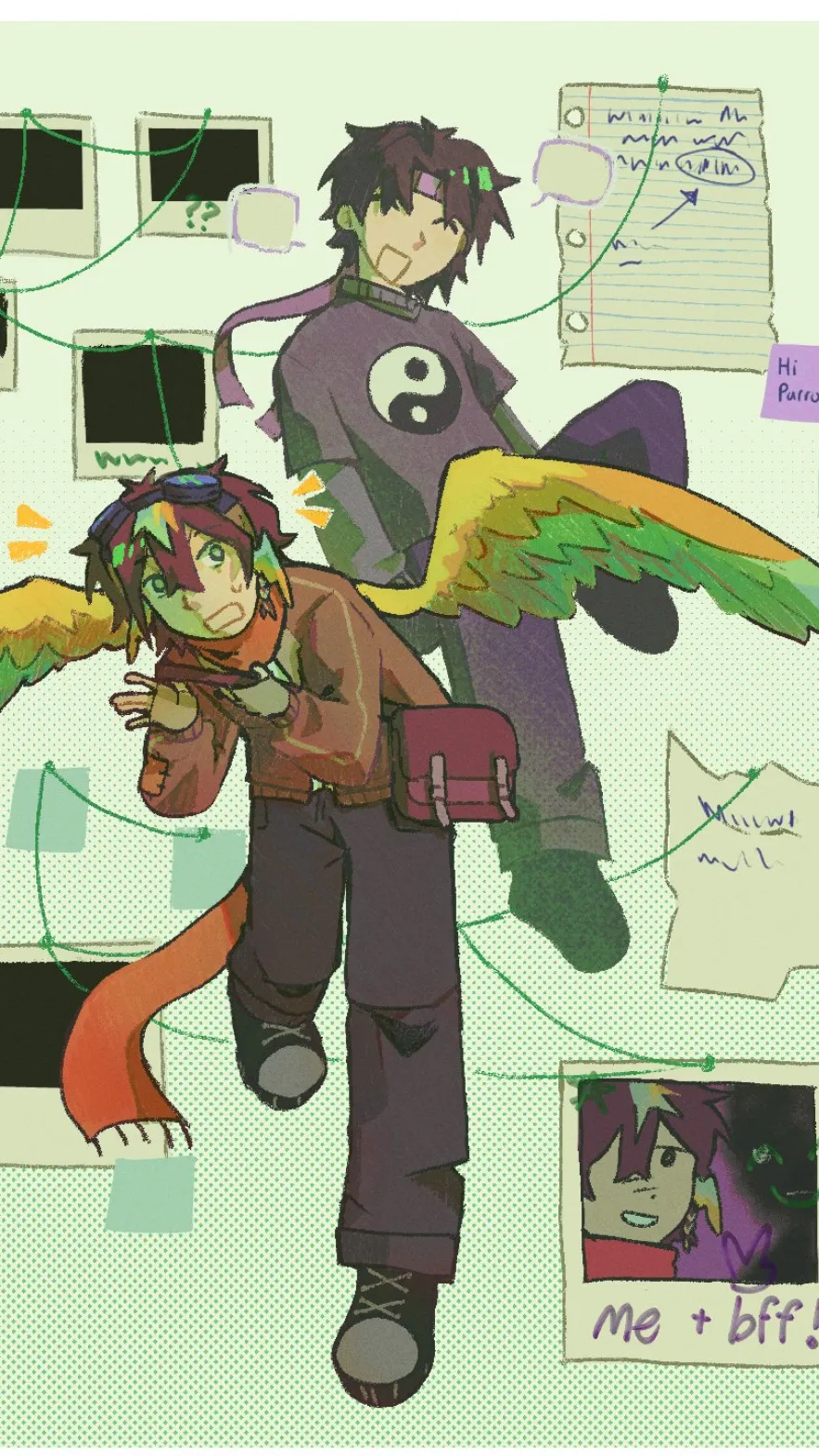 ai character: UU ghost hunters background