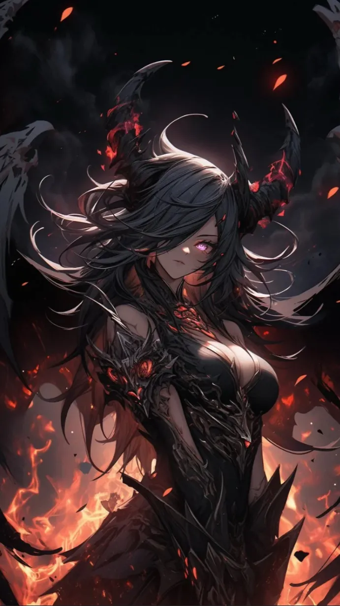 ai character: Queen Chinō background
