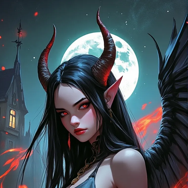 chat with ai character: Melain