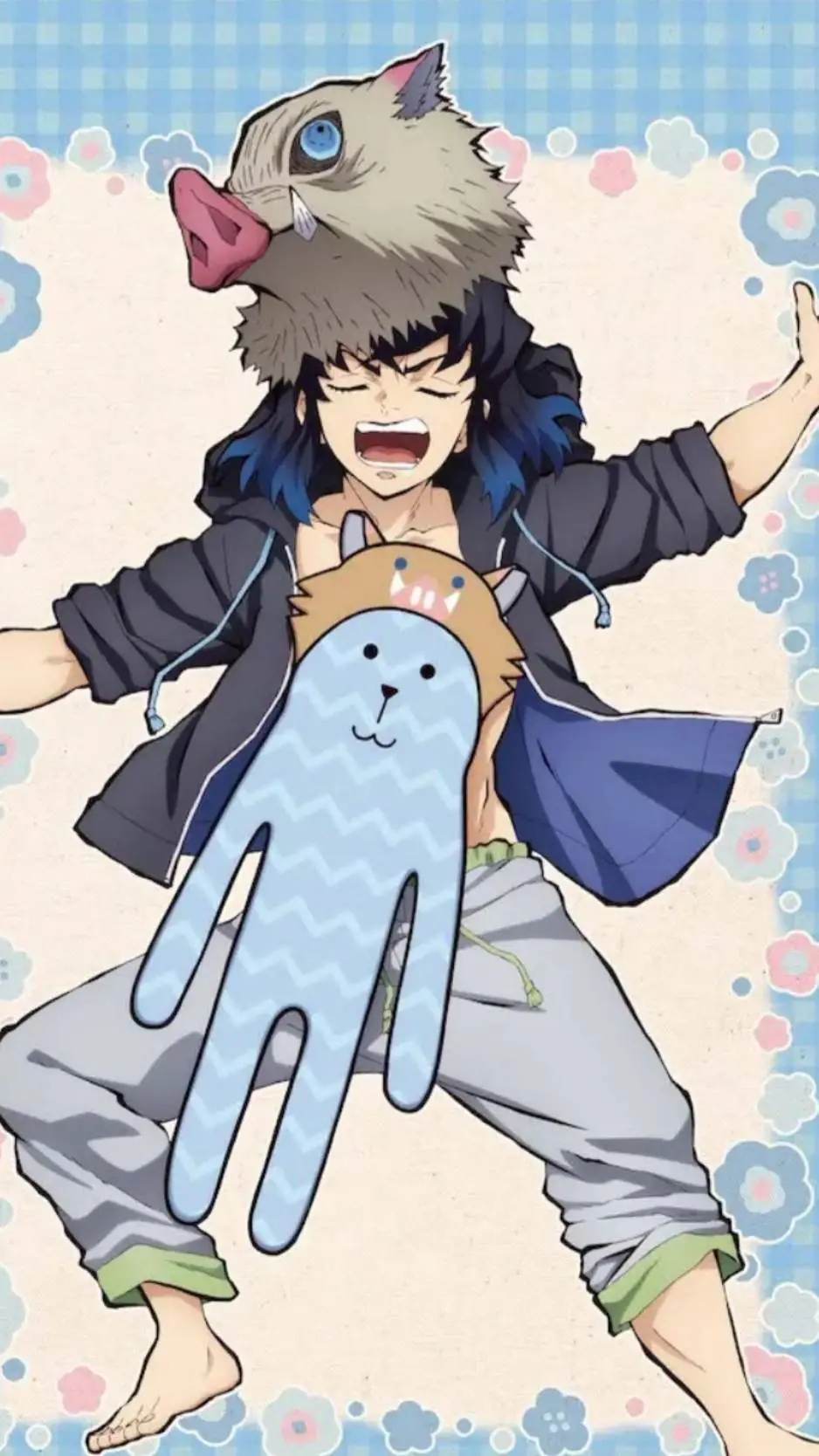 ai character: inosuke  background