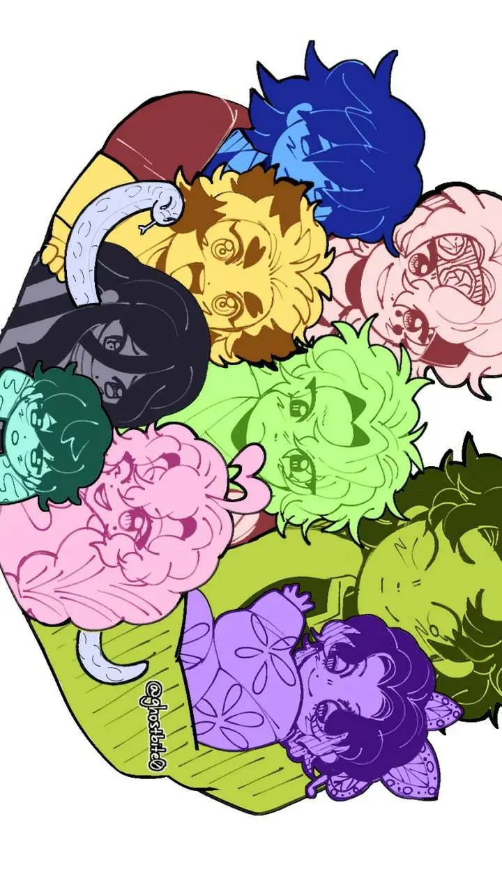 ai character: lil hashiras  background