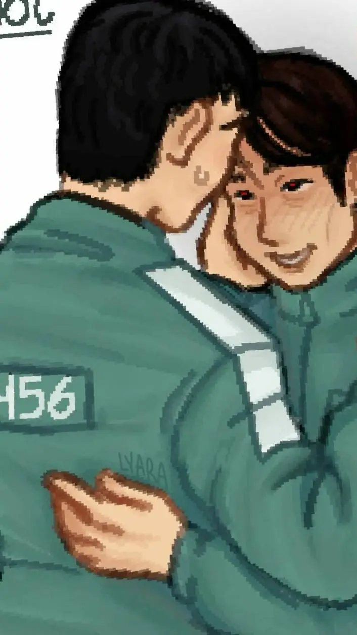 ai character: front man x gihun background