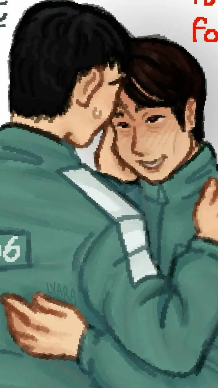 ai character: frontman x gi-hun  background