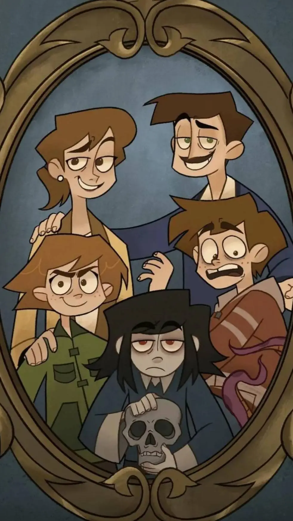 ai character: Haunted Hotel background