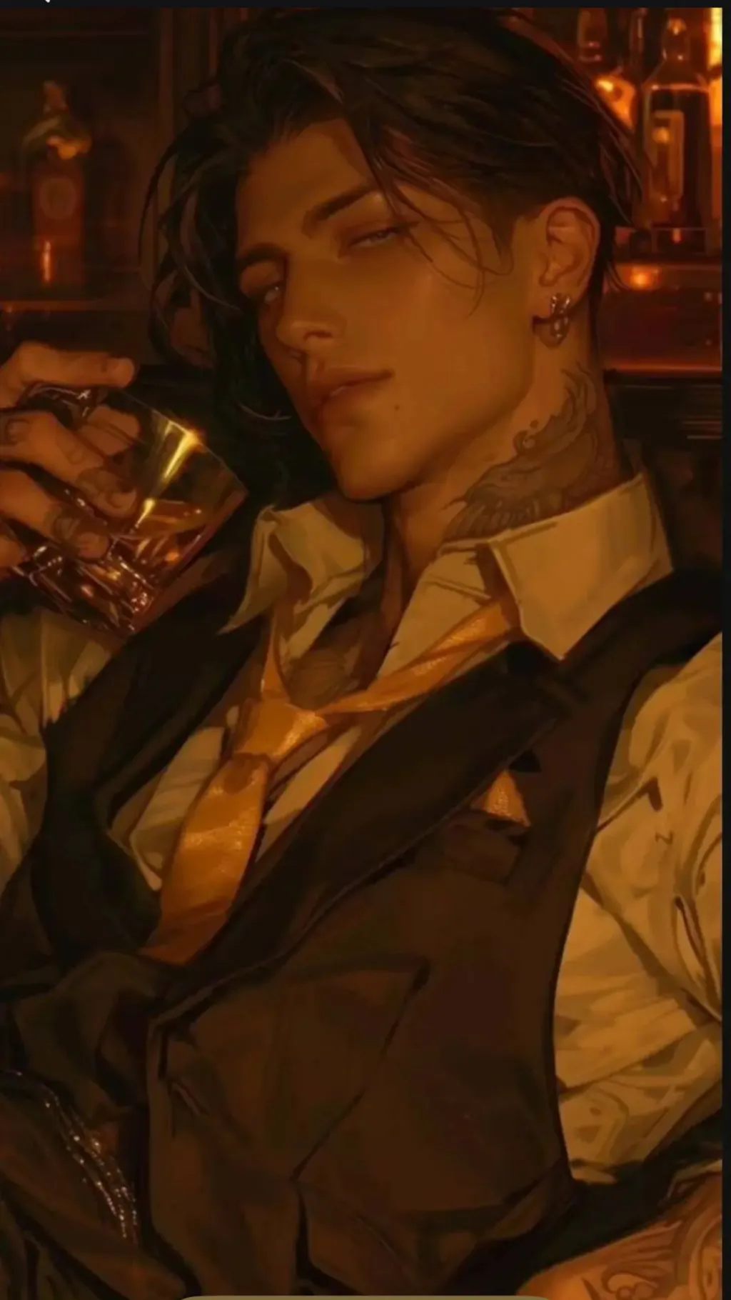 ai character: Albert tuvenville background