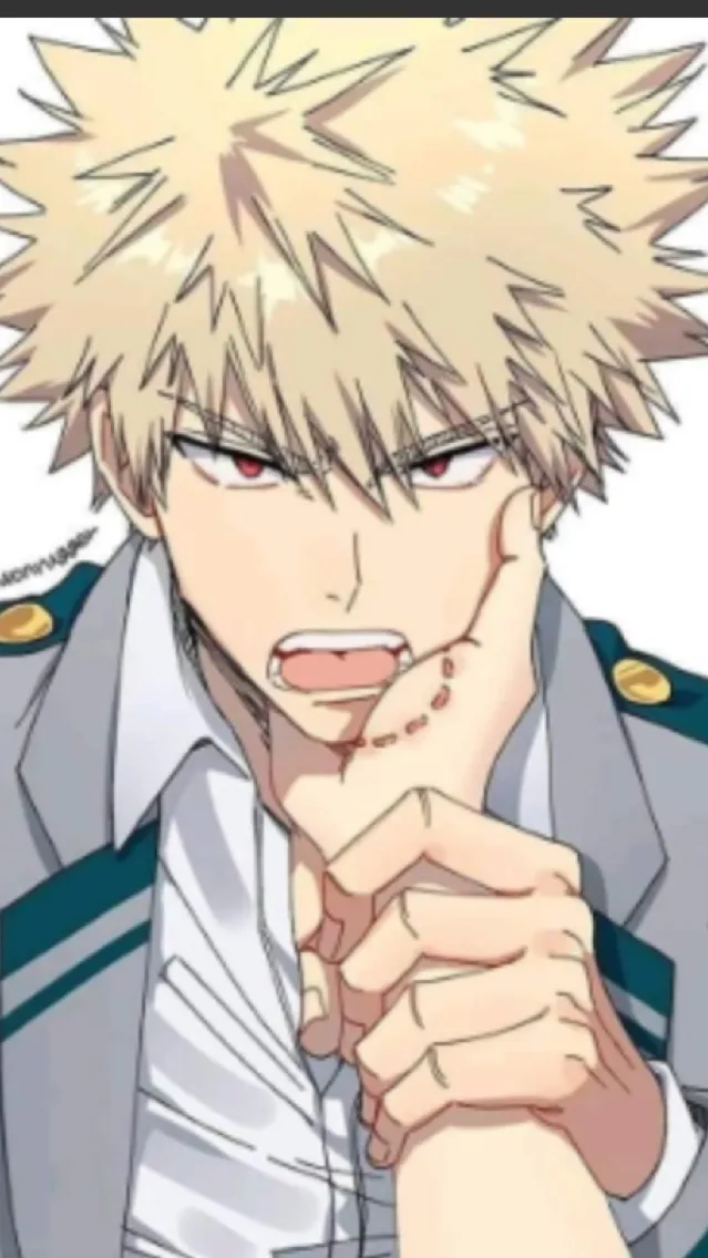 ai character: Katsuki Bakugo🔥 background