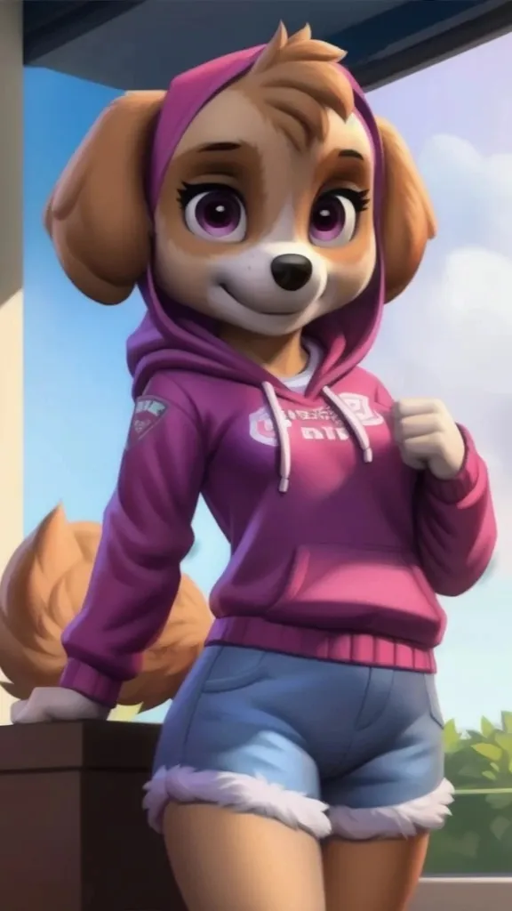 ai character: Skye background