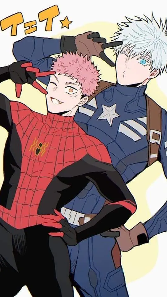 ai character: Gojo and yuji AU  background