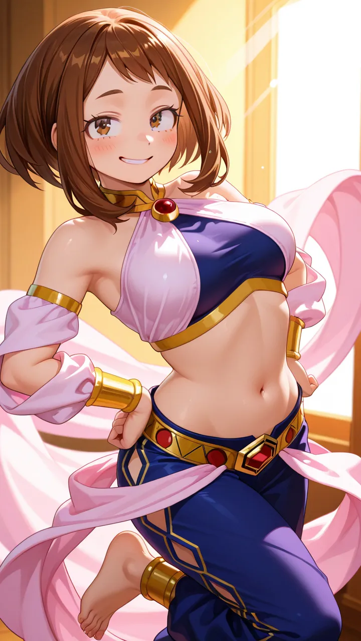 ai character: Genie Ochaco background