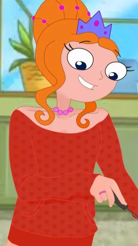 ai character: Candace Flynn  background