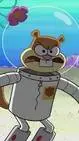 ai character: Sandy Cheeks  background