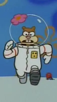 ai character: Sandy Cheeks  background