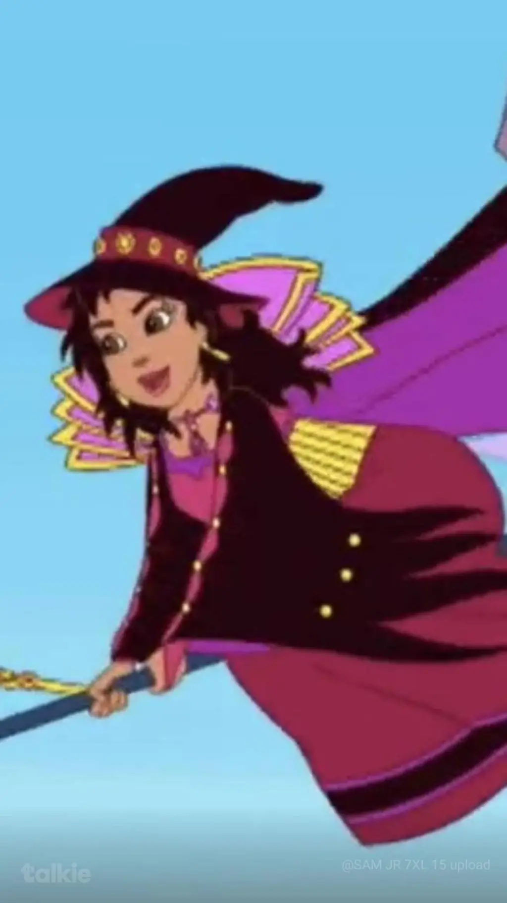 ai character: Witch  background